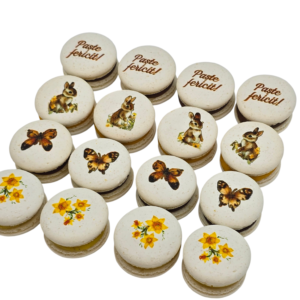 Macarons personalizat cu logo Easter SayMyName - imagine 1