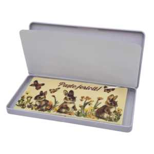 Tableta ciocolata personalizata Felicitare Metalic - imagine 1
