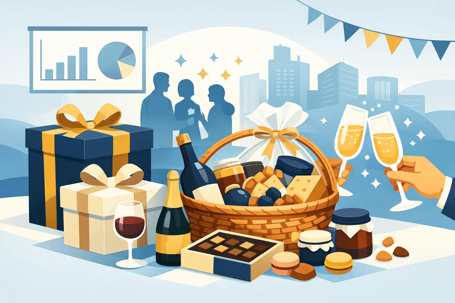 Cadouri gourmet pentru evenimente de brand