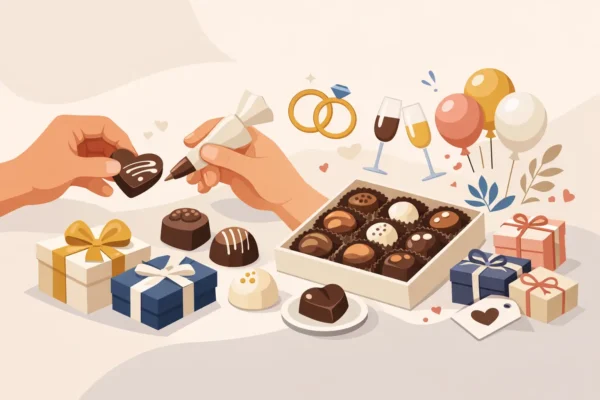 Cum personalizezi praline pentru evenimente