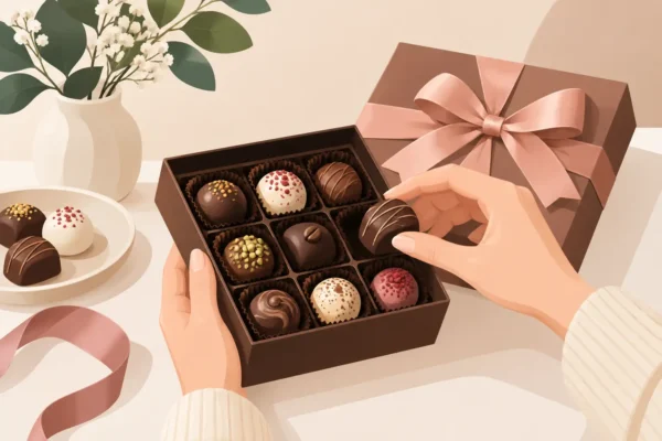Cum alegi praline artizanale pentru un cadou