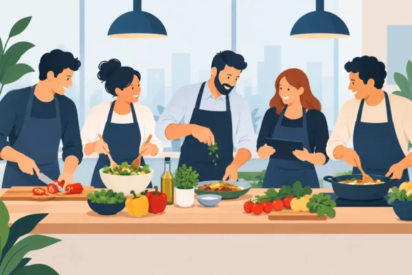 Experiențe culinare pentru echipe memorabile