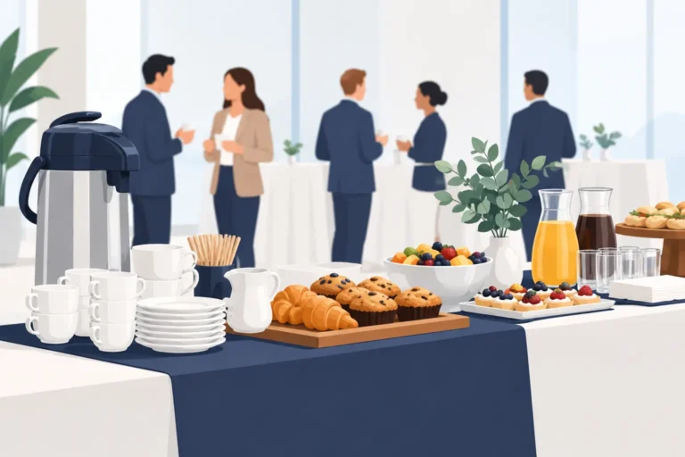 Ghid de organizare coffee break pentru evenimente